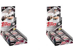 2026 Topps Flagship Football Hobby Box 2x Lot - vue 360