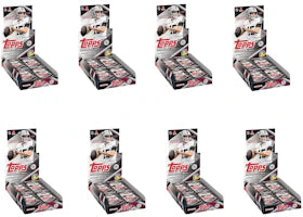 2026 Topps Flagship Football Hobby Box 8x Lot - vue 360