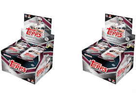 2026 Topps Flagship Football Jumbo Box 2x Lot - vue 360