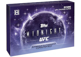 2026 Topps Midnight UFC Hobby Box - vue 360