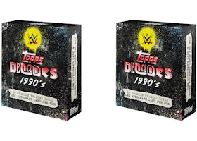 2026 Topps WWE Decades WWE 90s Edition Hobby Box 2x Lot - vue 360