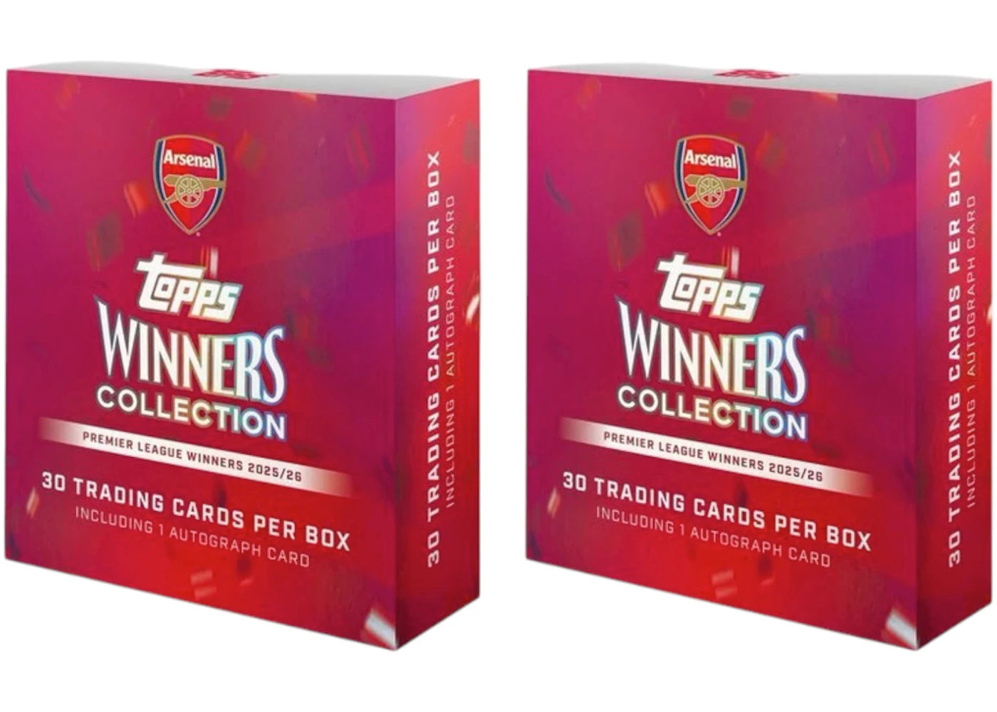 2026 Topps Winners Arsenal Collection 2x Lot - vue secondaire A