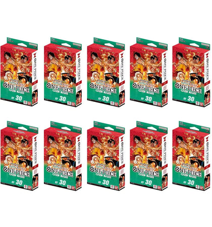 2026 Bandai One Piece Card Game Starter Deck Ex- Luffy & Ace Box 10x Lot - authentic Bandai product