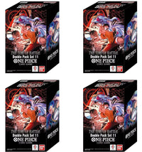 2026 Bandai One Piece Card Game The Time of Battle Double Pack Set 1 (4x Lot)