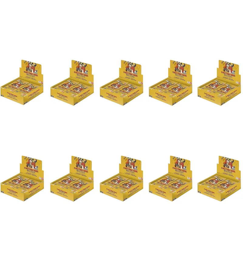 2026 Bandai One Piece Card Game The Worlds Strongest Warriors (OP-17) Booster Box 10x Lot - vue 360