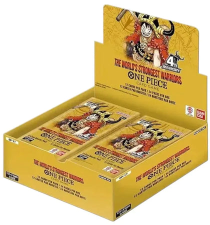 2026 Bandai One Piece Card Game The Worlds Strongest Warriors (OP-17) Booster Box - authentic Bandai product