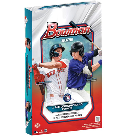 2026 Bowman Baseball Hobby Box - authentic Bowman product