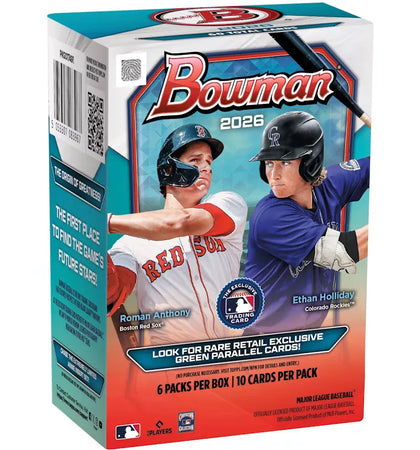 2026 Bowman Baseball Value Box - authentic Bowman product