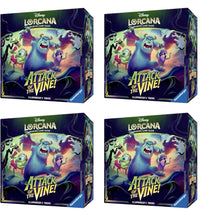 2026 Disney Lorcana Attack of the Vine! Illumineers Trove 4x Lot
