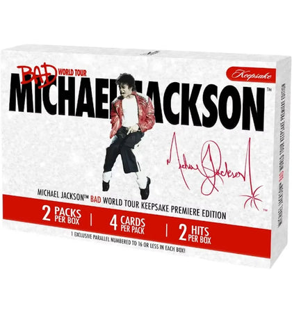 2026 Keepsake Michael Jackson Bad World Tour Premiere Breaker Box - authentic Keepsake product