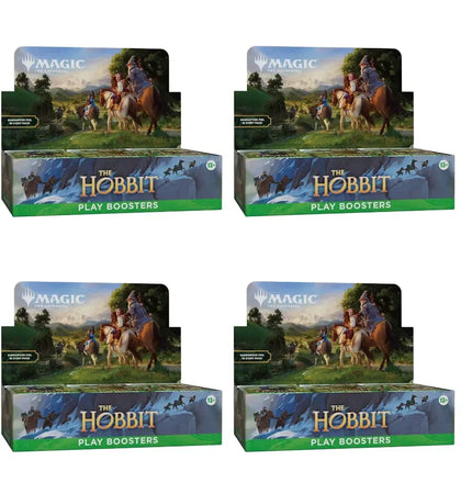 2026 Magic the Gathering The Hobbit Play 30ct Booster Box 4x Lot - authentic Magic: The Gathering product
