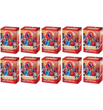 2026 Merlin Premier League Value Box 10x Lot - authentic Merlin product