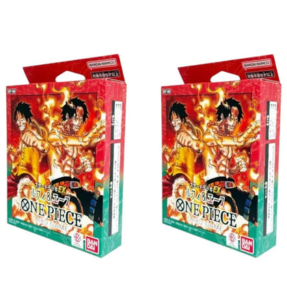 2026 One Piece One Piece Card Game Start Deck EX Luffy&Ace 2x Lot (Japanese) - authentic One Piece product