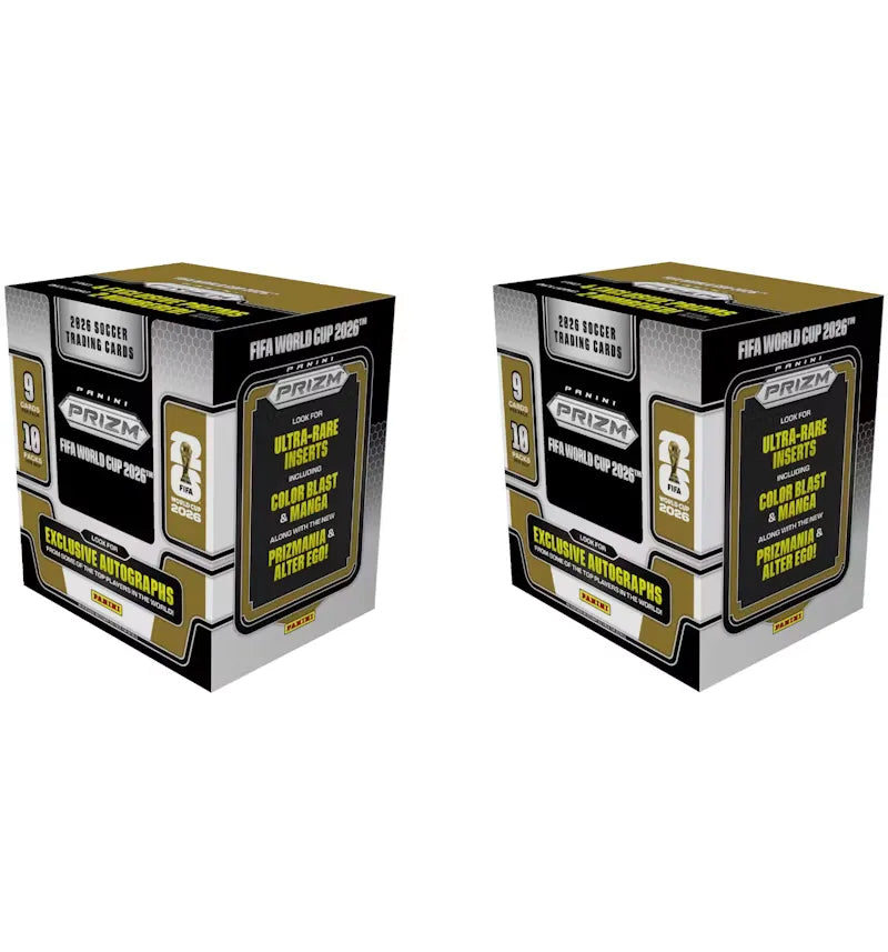 2026 Panini Prizm Fifa World Cup Hobby Preffered Box 2x Lot - vue 360