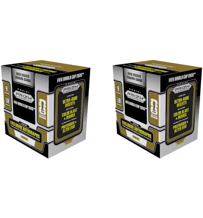 2026 Panini Prizm Fifa World Cup Hobby Preffered Box 2x Lot - authentic Panini product