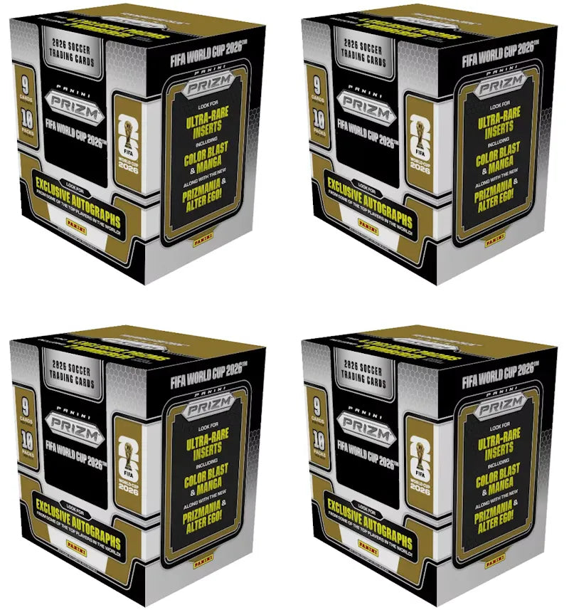 2026 Panini Prizm Fifa World Cup Hobby Preffered Box 4x Lot - vue 360
