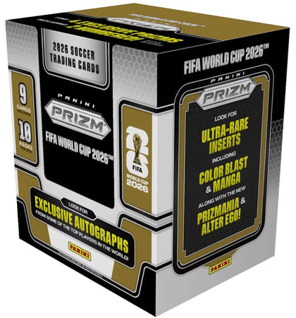 2026 Panini Prizm Fifa World Cup Hobby Preffered Box - authentic Panini product