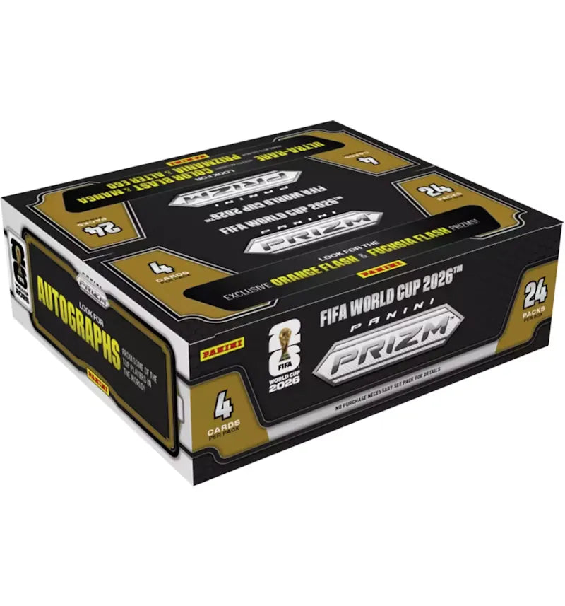 2026 Panini Prizm FIFA World Cup Retail Box - vue 360