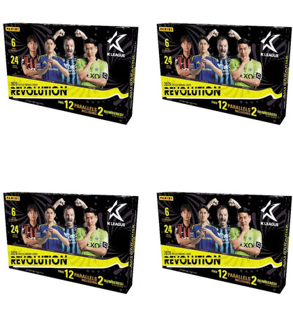 2026 Panini Revolution K League Hobby Box 4x Lot - authentic Panini product