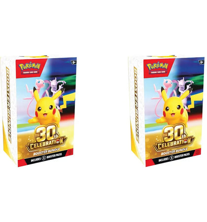 2026 Pokémon Mega Evolution 30th Celebration Booster Bundle 2x Lot - authentic Pokemon product