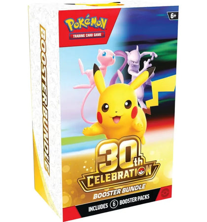 2026 Pokémon Mega Evolution 30th Celebration Booster Bundle - authentic Pokemon product