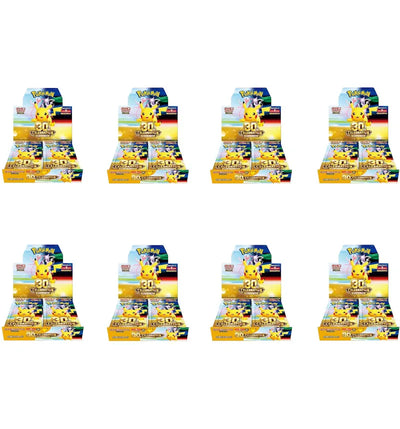 2026 Pokémon Mega Evolution 30th Celebration Booster Box 8x Lot