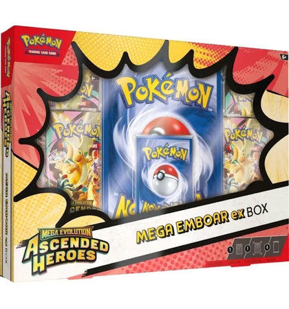 2026 Pokemon Mega Evolution Ascended Heroes Mega Emboar ex Box - authentic Pokemon product