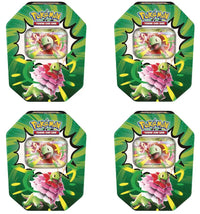 2026 Pokémon Mega Evolution Ascended Heroes Mega Meganium ex Tin 4x Lot