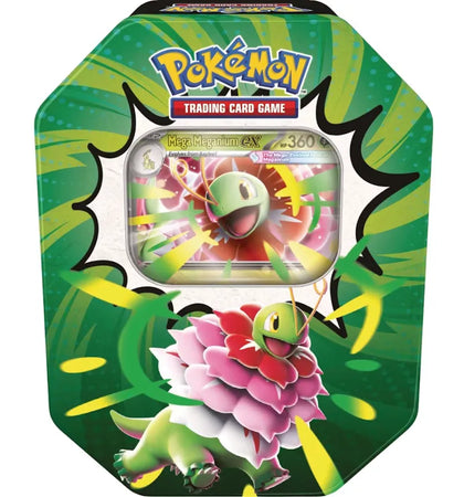 2026 Pokémon Mega Evolution Ascended Heroes Mega Meganium ex Tin - authentic Pokemon product