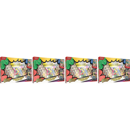 2026 Pokémon Mega Evolution Ascended Heroes Mega Lucario Premium Poster Collection 4x Lot - authentic Pokemon product