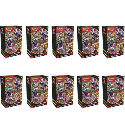 2026 Pokémon Mega Evolution Pitch Black Booster Bundle 10x Lot - authentic Pokemon product