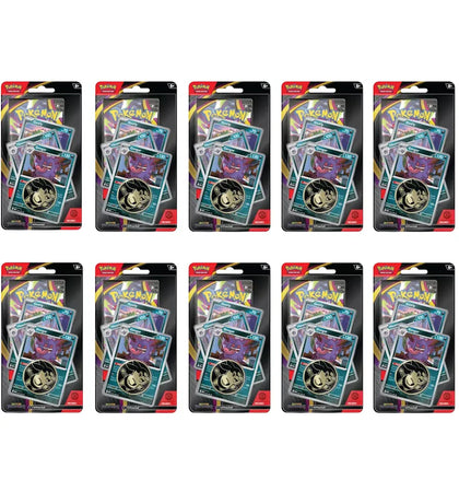 2026 Pokémon Mega Evolution Pitch Black Checkland Pack Blister (Random Promo) 10x Lot - authentic Pokemon product