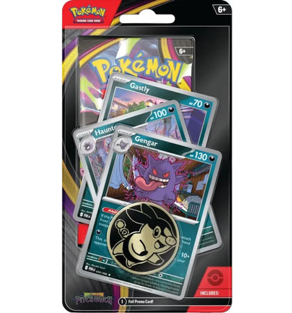 2026 Pokémon Mega Evolution Pitch Black Checklane Pack Blister (Random Promo) - authentic Pokemon product