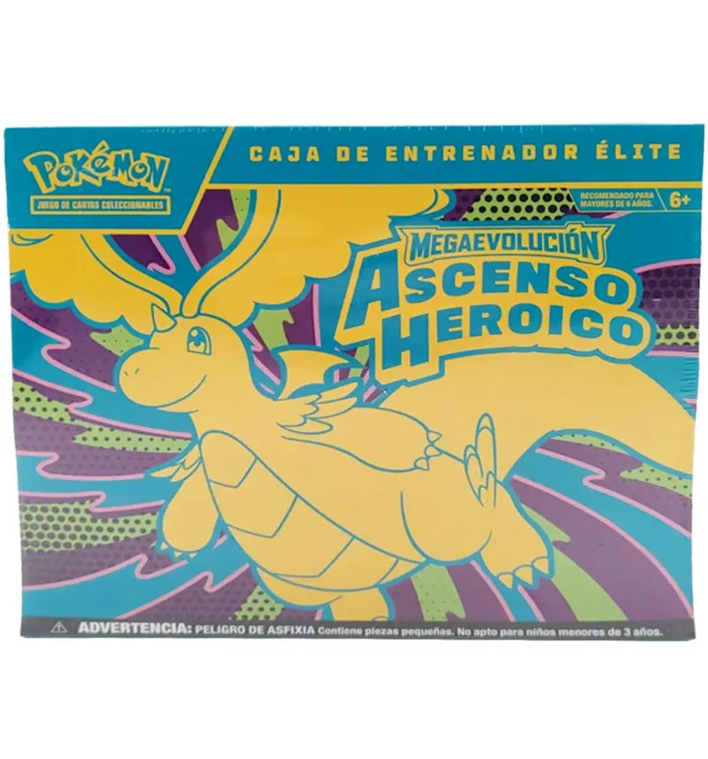 2026 Pokémon Mega Evolutions Ascended Heroes (Spanish) Elite Trainer Box - vue 360