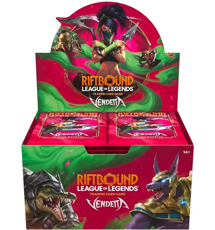 2026 Riftbound League of Legends Vendetta Booster Display - authentic Riftbound product