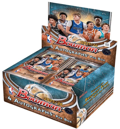 2025/26 Bowman Basketball Hobby Jumbo Box - authentic Bowman product