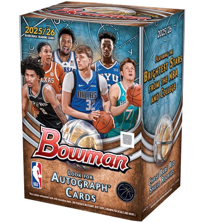 2025/26 Bowman Basketball Value Box - authentic Bowman product