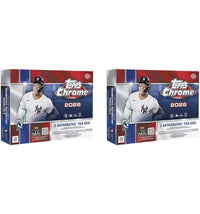 2026 Topps Chrome Baseball Delight Box 2x Lot