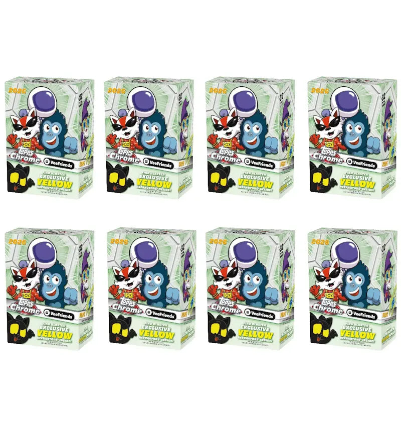 2026 Topps Chrome VeeFriends Value Box 8x Lot - vue 360