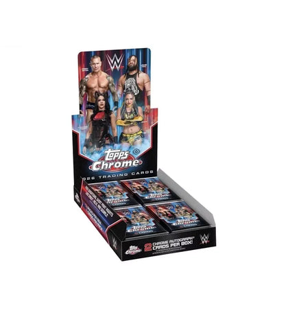 2026 Topps Chrome WWE Hobby Box - authentic Topps product