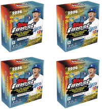 2026 Topps Finest Baseball Mega Box 4x Lot