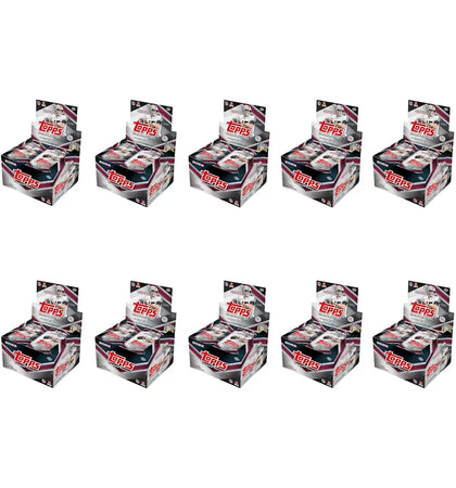 2026 Topps Flagship Football Jumbo Box 10x Lot - authentic Topps product