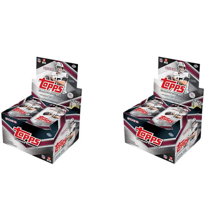 2026 Topps Flagship Football Jumbo Box 2x Lot - authentic Topps product