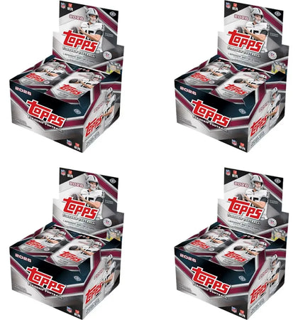 2026 Topps Flagship Football Jumbo Box 4x Lot - authentic Topps product