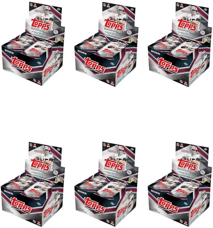 2026 Topps Flagship Football Jumbo Box 6x Lot - authentic Topps product