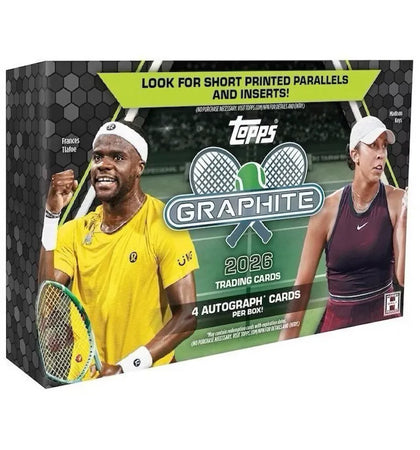 2026 Topps Graphite Tennis Hobby Box - authentic Topps product