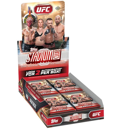 2026 Topps Stadium Club UFC Hobby Box - authentic Topps product