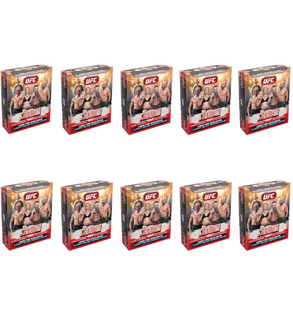 2026 Topps Stadium Club UFC Mega Box 10x Lot - authentic Topps product