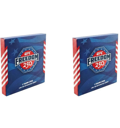 2026 Topps UFC Freedom 250 (2x Lot) - authentic Topps product