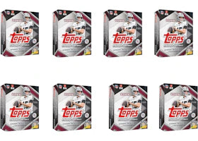 2027 Topps Flagship Football Mega Box 8x Lot - vue 360